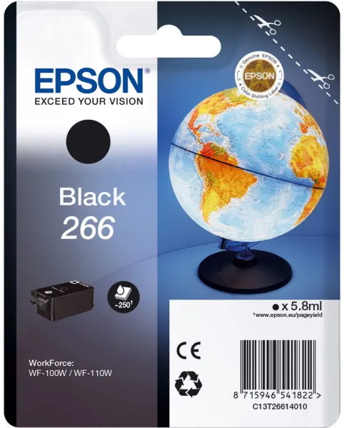 Cartuș de cerneală neagră Epson 266