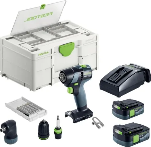Festool Mașină de găurit/înșurubat cu acumulator TXS 12 2,5-Set